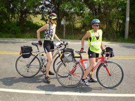 Laura and Christine